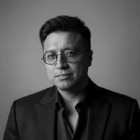 Luis Matias – Foto de perfil en ByN (B&W)